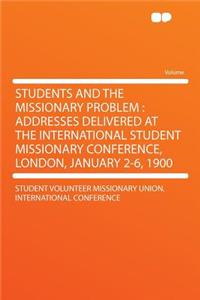 Students and the Missionary Problem