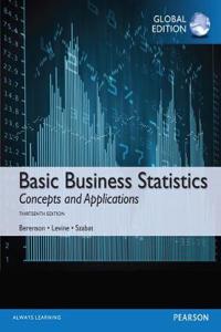 Basic Business Statistics plus Pearson MyLab Statistics with Pearson eText, Global Edition