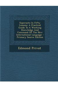 Esperanto in Fifty Lessons
