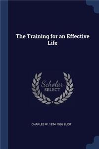 The Training for an Effective Life