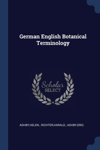 German English Botanical Terminology
