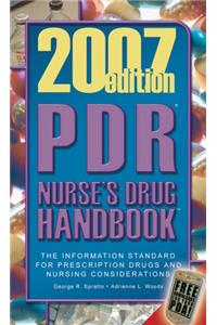 2007 PDR Nurses' Drug Handbook (Delmar's Nurse's Drug Handbook)