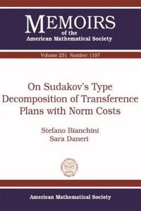 On Sudakov's Type Decomposition of Transference Plans with Norm Costs