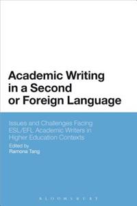 Academic Writing in a Second or Foreign Language