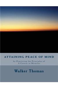 Attaining Peace of Mind