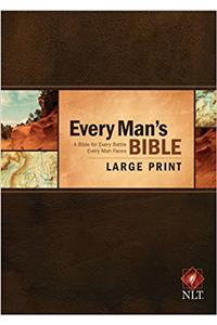 Every Man's Bible NLT, Large Print