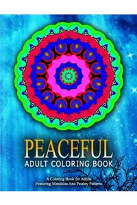 PEACEFUL ADULT COLORING BOOK - Vol.11