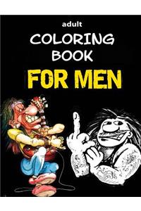 Adult Coloring Book - For Men