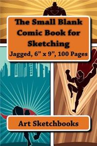 The Small Blank Comic Book for Sketching