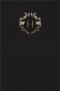 Monogram H Notebook