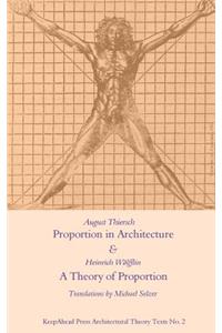 Proportion in Architecture & A Theory of Proportion