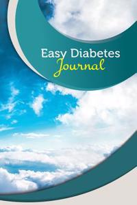Easy Diabetes Journal: 50 Pages, 5.5 X 8.5 Blue Skies