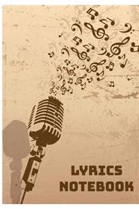 Lyrics Notebook