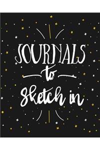 Journals To Sketch In