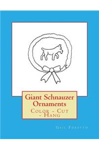Giant Schnauzer Ornaments