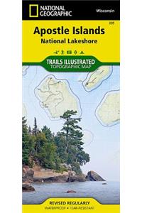 Apostle Islands National Lakeshore Map