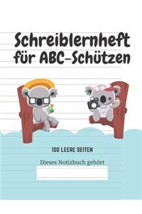 Schreiblernheft für ABC-Schützen