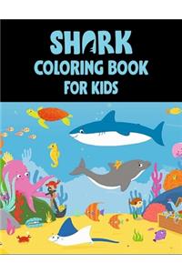 Shark Coloring Book For kids