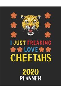 I Just Freaking Love Cheetahs 2020 Planner