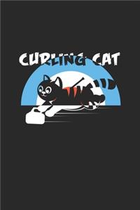 Curling cat