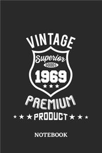 1969 Vintage Superior Premium Product Notebook