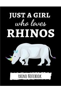 Just A Girl Who Loves Rhinos
