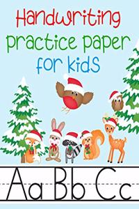 Handwriting Practice Paper for Kids