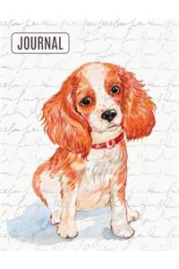 Big Fat Bullet Style Journal Notebook Cute Spaniel