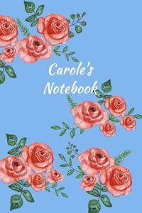 Carole's Notebook
