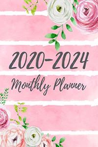 2020-2024 Monthly Planner