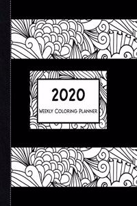 2020 Weekly Coloring Planner