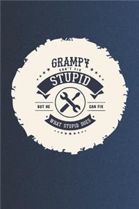 Grampy Can't Fix Stupid But He Can Fix What Stupid Does