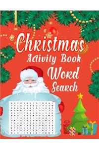 Christmas Activity Book Word Search