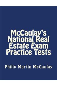 McCaulay's National Real Estate Exam Practice Tests