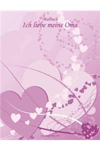 Malbuch Ich liebe meine Oma 1
