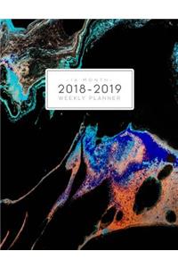 16 Month Weekly Planner 2018-2019