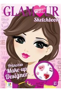 Princess Make-Up Designer Glamour Girl Sketchbook