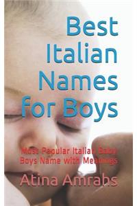 Best Italian Names for Boys