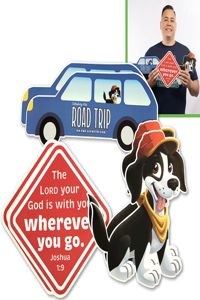 Vacation Bible School (Vbs) 2025 Road Trip Decorating Pack (Pkg of 6)