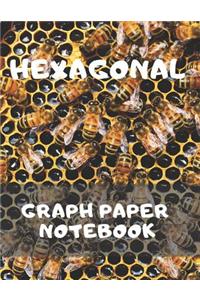 Hexagonal Graph Paper Notebook