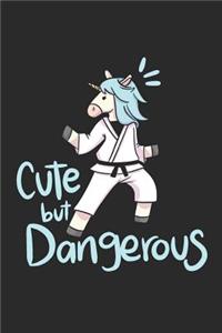 Cute But Dangerous Karate Unicorn Girl