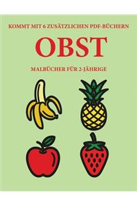 Malbücher für 2-Jährige (Obst)