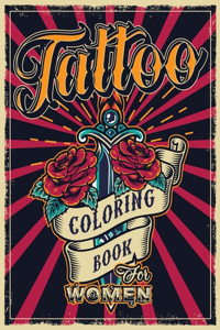 Tattoo Coloring Book for Women