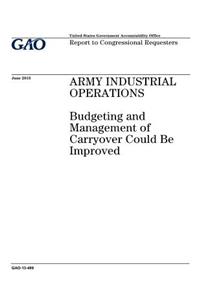 Army Industrial Operations