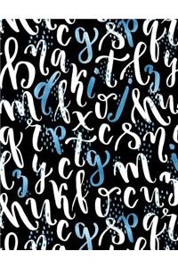 My Big Fat Bullet Journal Sparkly Letters Pattern 4