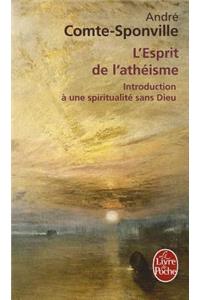 L Esprit de L Atheisme