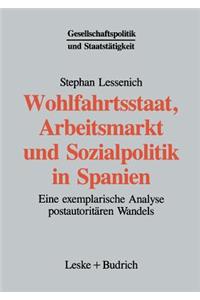 Wohlfahrtsstaat, Arbeitsmarkt Und Sozialpolitik in Spanien