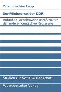 Der Ministerrat Der DDR