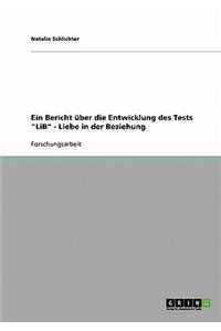 Ein Bericht über die Entwicklung des Tests 