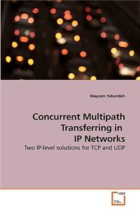 Concurrent Multipath Transferring in IP Networks